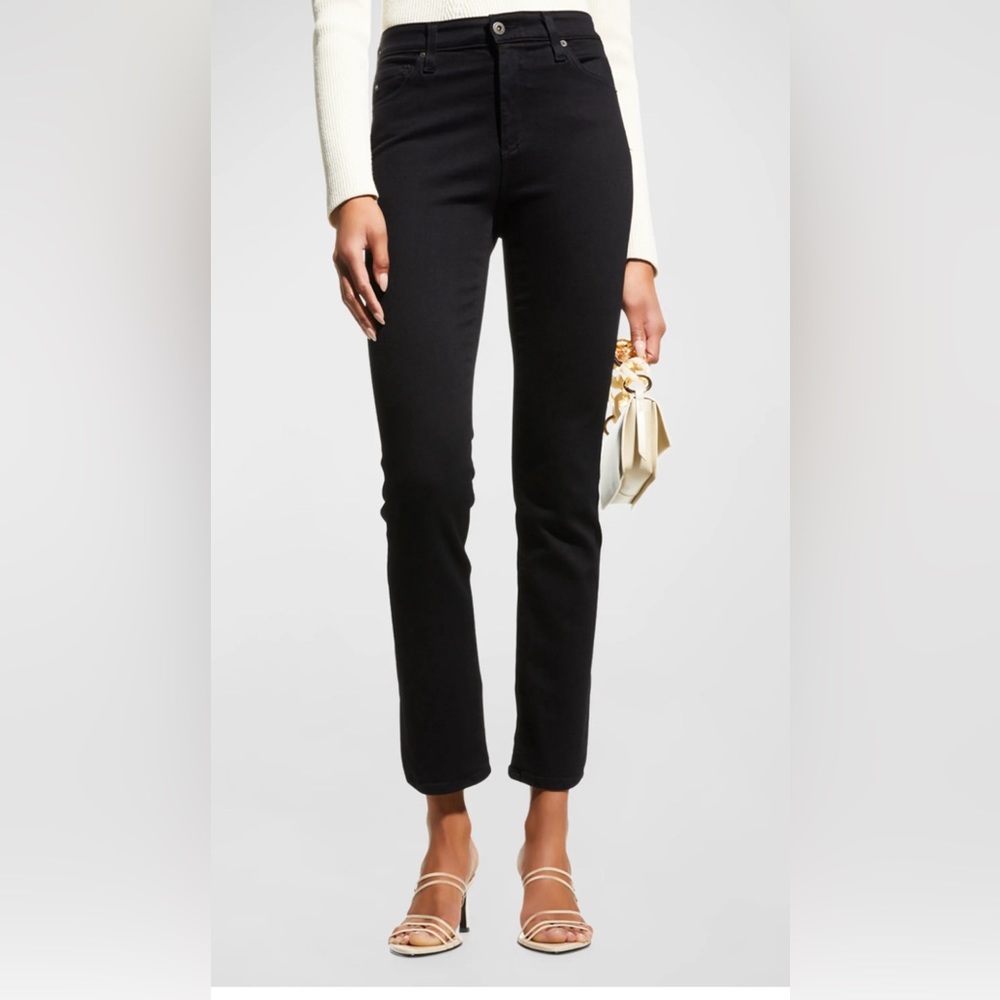 AG MARI HIGH RISE SLIM STRAIGHT JEANS